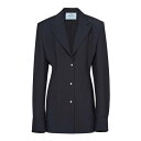 プラダ Prada Single-breasted mohair shirt jacket P565OHSOOO1P3ZF0008 Women スーツ・ジャケッ...