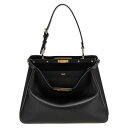 FENDI フェンディ レディース ハンドバッグ・ショルダーバッグ 8BN353AOVHF0KUR 'Peekaboo Soft Medium' shoulder bag Black onesize 【送料無料・関税込】