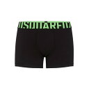 ディースクエアード Dsquared2 Logo-Tape Two-Tone Boxers D9LDG5770004 Men アンダーウェア Green L X...
