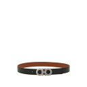フェラガモ FERRAGAMO REVERSIBLE AND ADJUSTABLE GANCINI BELT 6704600786324NERONEW Men ...