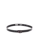 Diesel ディーゼル レディース ベルト・サスペンダー X09727P1660T8013 `B-1Dr 20` Slim Belt Black 75 85 ...