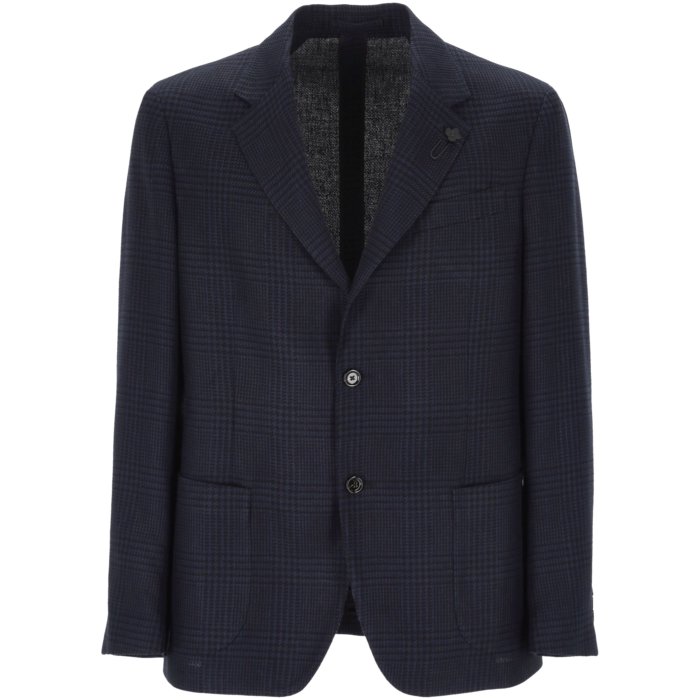 ラルディーニ LARDINI Lardini Jackets Blue ES6202EESIF64509850NE Men スーツ・ジャケット Blue and green 48 50 52 56 【送料無料・関税込】