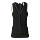 ヘルムートラング Helmut lang Top O09HW503001 Women タンクトップ・キャミソール Black XS 【送料無料・関税込】