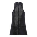 クレージュ Courr?ges Vinil Dress 324CRO456VY00149999 Women ワンピース・ドレス・オールインワン Black 40...