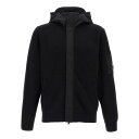 シーピーカンパニー C.P. Company 'MIXED COTTON' CARDIGAN メンズ ウェア トップス ニット・セーター・カーディガン Blac...