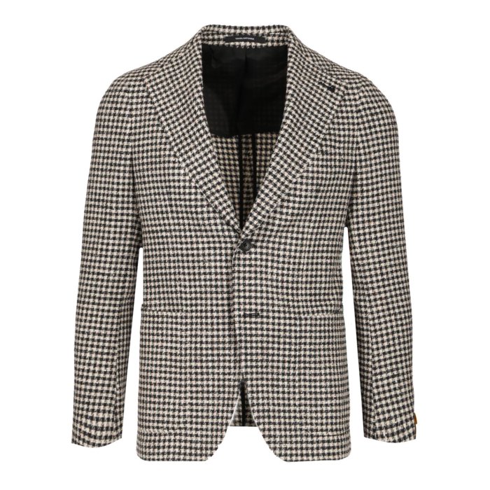 タリアトーレ TAGLIATORE Blazer in cotton, silk and linen GPL22K610072EN964 Men スーツ・ジャケット Black 46 48 52 54 40 42 44 50 56 58 60 62 64 【送料無料・関税込】
