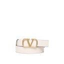 ヴァレンティノ Valentino Garavani Vlogo Signature Belt In Polished Calfskin ウィメンズ アクセサリ...
