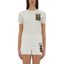 【楽天スーパーセール 最大75%OFF+P2倍】MOSCHINO モスキーノ レディース ニット・セーター・カーディガン 092605023002 TEDDY BEAR SWEATER WHITE 38 42 40 【送料無料・関税込】