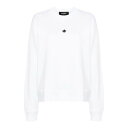 ディースクエアード Dsquared2 Appliqu-Logo Cotton Sweatshirt S75GU0549S25516100 Women スウェッ...