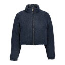 トム・ブラウン Thom Browne 'HERRINGBONE HARRIS TWEED' REVERSIBLE DOWN JACKET ウィメンズ ウェア ジャケット & コート コート・ダウン Blue IT40 IT42 IT44 44 42 40 女性 FBD061X02508415 【送料無料・関税込】