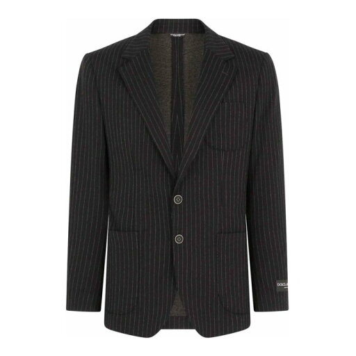 ドルチェガッバーナ Dolce & Gabbana Striped Jersey Blazer G2PT9TFRRDYS8180 Men スーツ・ジャケット Black 54 【送料無料・関税込】 ドルチェガッバーナ Dolce & Gabbana Striped Jersey Blazer G2PT9TFRRDYS8180 Men スーツ・ジャケット Black 54 【送料無料・関税込】