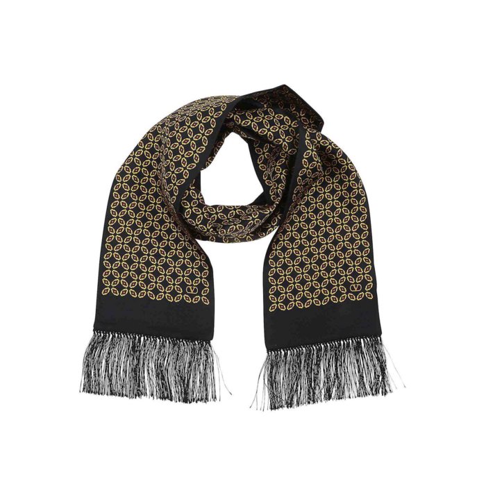 【送料無料・関税込】 ヴァレンティノ Valentino Garavani Scarf Bandeau (15X180Cm) メンズ アクセサリー スカーフ・マフラー Orange ONESIZE 男性 YE600AATRRCG