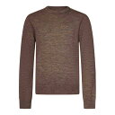 【送料無料・関税込】 メゾン マルジェラ Maison Margiela Hazelnut-Colored Wool Crew Neck Sweater メンズ...