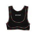 パームエンジェルス Palm Angels Rainbow miami sporty top PWVO022S23FAB0031001 Women タンクトップ...