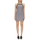 クレージュ Courr?ges DRESS WITH LOGO 124JRO364JS0070B102 Women ワンピース・ドレス・オールインワン GREY...