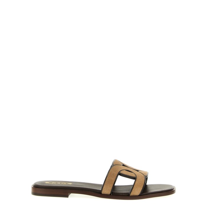 【楽天スーパーセール 最大80%OFF+P2倍~】Tod's トッズ レディース サンダル XXW70K0GU70RE0S812 Suede sandals Brown 361/2 371/2 381/2 35 36 37 38 39 40 35.5 36.5 37.5 38.5 39.5 41 【送料無料・関税込】