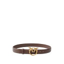 ピンコ PINKO Pinko Belts 100125A0F1LOVEBERRYH3L74Q Women ベルト・サスペンダー BROWN L M S XS ...