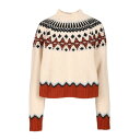 ALANUI アラヌイ レディース ニット・セーター・カーディガン LWHE061E25KNI0010F27 "Sweet Winter" sweater White M S 3XL 4XL 5XL L XL XS 2XL 2XS 【送料無料・関税込】