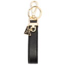 Prada プラダ レディース キーリング・キーケース 1PP185053F0002 SAFFIANO LEATHER KEY RING F0002 NERO ...