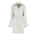スポーツマックス Sportmax Eolie Grey Silk Dress 2512221031028 Women ワンピース・ドレス・オールインワン Si...