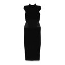 スポーツマックス Sportmax Midi dress 2422396013000 Women ワンピース・ドレス・オールインワン Black M 【送料無料...