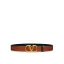 Valentino Garavani ヴァレンティノ レディース ベルト・サスペンダー ZW2T0T15ZFR11J REVERSIBLE VLOGO SIGN...