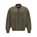 サンローラン Saint Laurent Serge bomber jacket 838713YZ9BV2879 Men カジュアルジャケット・ベスト Gree...