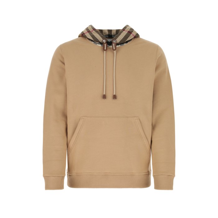 Burberry バーバリー メンズ スウェット・フーディー 8045006A1420 Beige cotton blend sweatshirt Beige o Tan L M S XL XS 2XL 【送料無料・関税込】