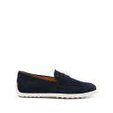 トッズ Tod's Flat shoes Blue ウィメンズ シューズ ローファー Blue 36 37 37.5 38 38.5 39 40 41 女性 X...