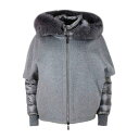 ムーレー MooRER Wool and cashmere jacket PEGASOCWR24 Women カジュアルジャケット・ベスト Grey 42 【送...
