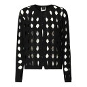【楽天スーパーセール 最大75%OFF+P2倍】PINKO ピンコ レディース ニット・セーター・カーディガン 1051912LWZ99 Openwork Knit Cardigan Black M S L XS 【送料無料・関税込】
