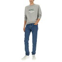 アーペーセー A.P.C. SWEATSHIRT WITH LOGO メンズ ウェア トップス スウェット・フーディー Grey XL L 男性 COEZDH2...