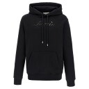 ランバン LANVIN Logo hoodie RMHO0001J171P2510 Men スウェット・フーディー Black M L S 【送料無料・関税込】