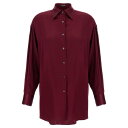 トムフォード TOM FORD Silk shirt CA3211FAX881GV481 Women シャツ・ブラウス Bordeaux IT36 IT40 IT42 IT46 IT38 40 42 46 38 【送料無料・関税込】(4)