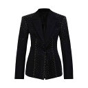 ジ・アティコ THE ATTICO Blazer 250WCG00061WWW046TS100 Women スーツ・ジャケット Black 40 42 【送料無...