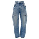 メゾン マルジェラ Maison Margiela Cut-out jeans S51LA0051S30513470 Women ジーンズ Light Blue IT34 IT36 IT38 IT40 IT42 IT44 40 38 36 42 44 46 【送料無料・関税込】