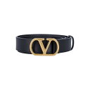 ヴァレンティノ Valentino Garavani Belts Black ウィメンズ アクセサリー ベルト・サスペンダー Black 75 80 85 90...