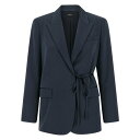 セオリー Theory Blazer City Twill P0605102XLV Women スーツ・ジャケット Blue 10 14 2 4 6 8 【送料...