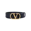 ヴァレンティノ Valentino Garavani Valentino Garavani Belts Black 6W2T0SM3IYR0NO Women ベ...