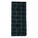 アレキサンダー・マックイーン Alexander McQUEEN SCARF TARTAN SKULL 104X120 8374734129Q4168 Men ...