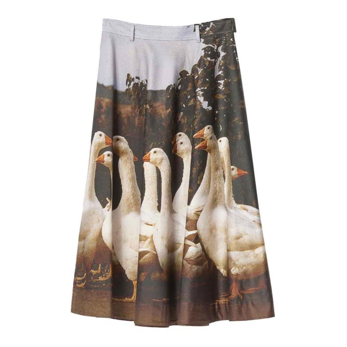 MOSCHINO モスキーノ レディース スカート 010205531888 Gonn Oc Luis Multicolour 40 42 【送料無料・..