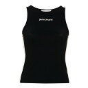 パームエンジェルス Palm Angels Logo t-shirt PWVO016C99FAB0021003 Women タンクトップ・キャミソール Whit...