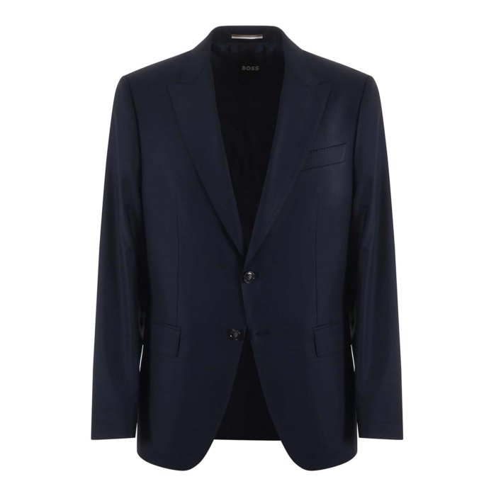 ヒューゴボス HUGO BOSS Suit In Light Stretch Technical Fabric 5053497910256100000 Men スーツ・ジャケット Blue 46 50 48 54 【送料無料・関税込】