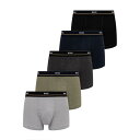 ヒューゴボス HUGO BOSS 5-PACK BOXER 5053166010267407981 Men アンダーウェア MULTICOLOUR XL L 2...