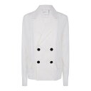 サカイ sacai Suiting X Knit Jacket 2507639151 Women スーツ・ジャケット White 2 3 【送料無料・関税込】