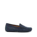 トッズ Tod's Flat shoes Blue ウィメンズ シューズ ローファー Blue 35 35.5 36 36.5 37 37.5 38 38.5 ...