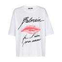 バルマン Balmain T-shirts and Polos Whi...(4)