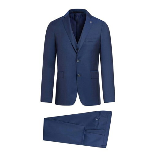 タリアトーレ TAGLIATORE Tailored Wool Suit With Vest 3FBR22B01060001UPER003I5015 Men スーツ・ジャケット Blue 50 46 【送料無料・関税込】 タリアトーレ TAGLIATORE Tailored Wool Suit With Vest 3FBR22B01060001UPER003I5015 Men スーツ・ジャケット Blue 50 46 【送料無料・関税込】