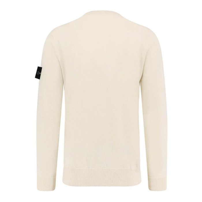 【楽天スーパーセール 最大75%OFF+P2倍】STONE ISLAND ストーンアイランド メンズ ニット・セーター・カーディガン K2S155100071S00C4V0093 Certified virgin wool shirt White L M S XL 【送料無料・関税込】