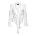 ピンコ PINKO Top PARTICELLAZ05 Women ボディスーツ White 40 【送料無料・関税込】